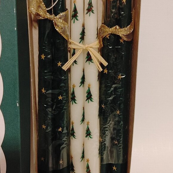 Beautiful Patrician Hand Dipped Candles Christmas Theme Stars Christmas … - Picture 2 of 3